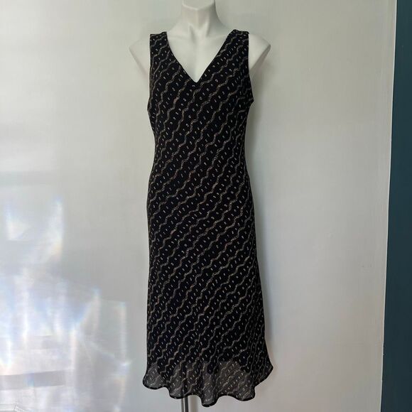 Y2K 90s A Wild Thyme Midi Dress black practical Magic - Picture 11 of 11